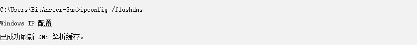 flush dns